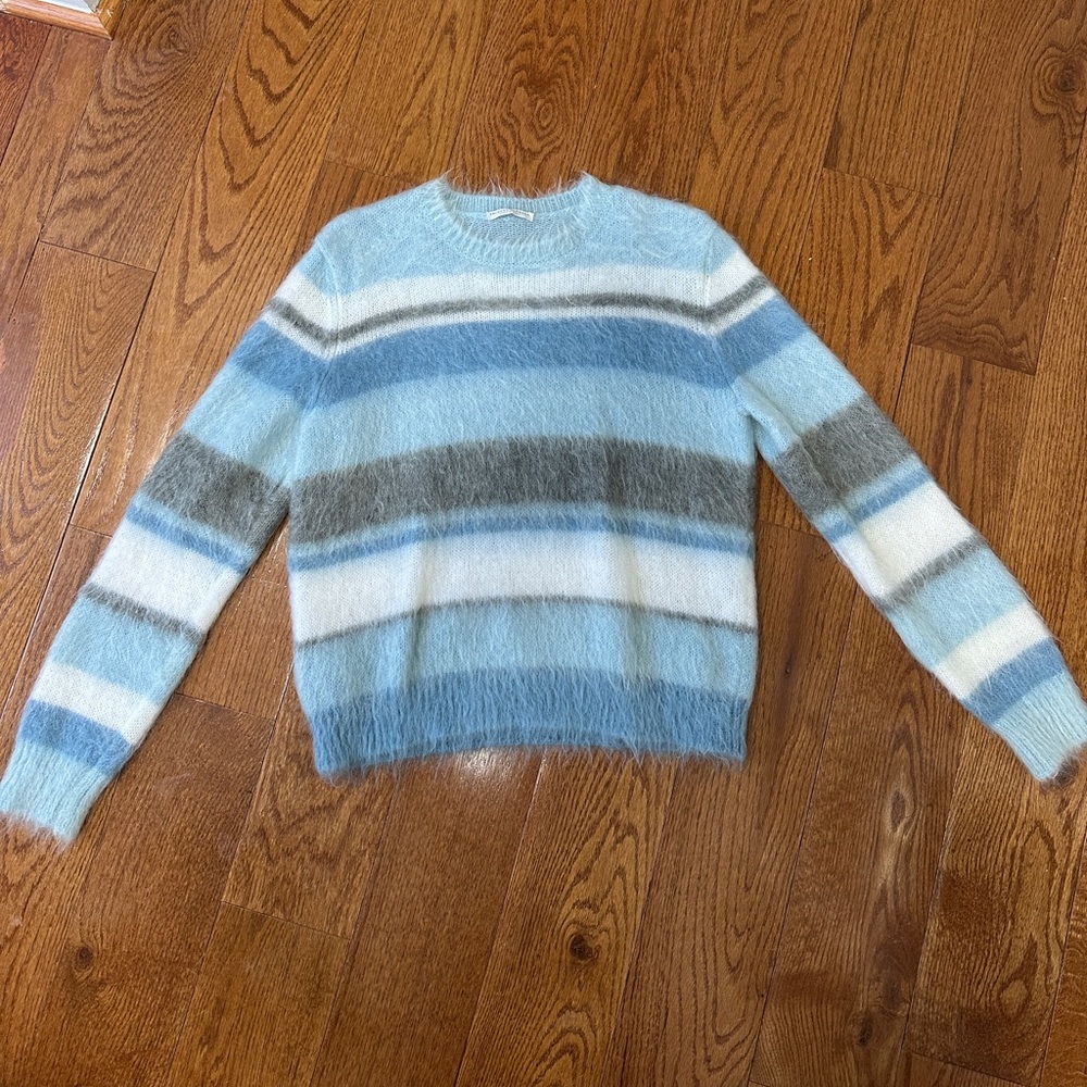 Hubert Gasser striped wool sweater